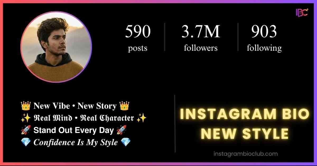 Instagram Bio New Style​