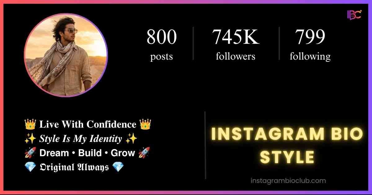 Instagram Bio Style