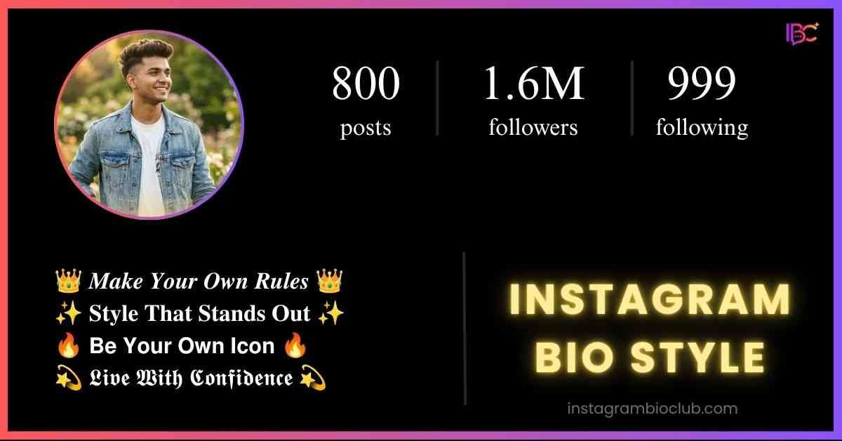 Instagram Bio Style​