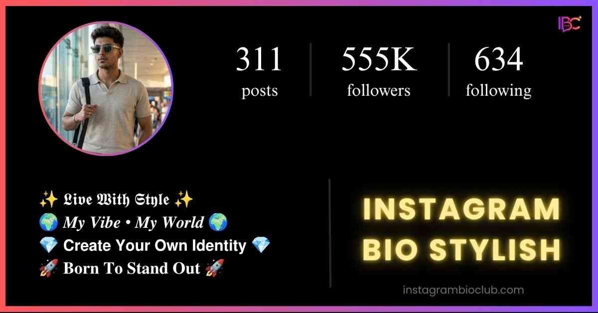 Instagram Bio Stylish​