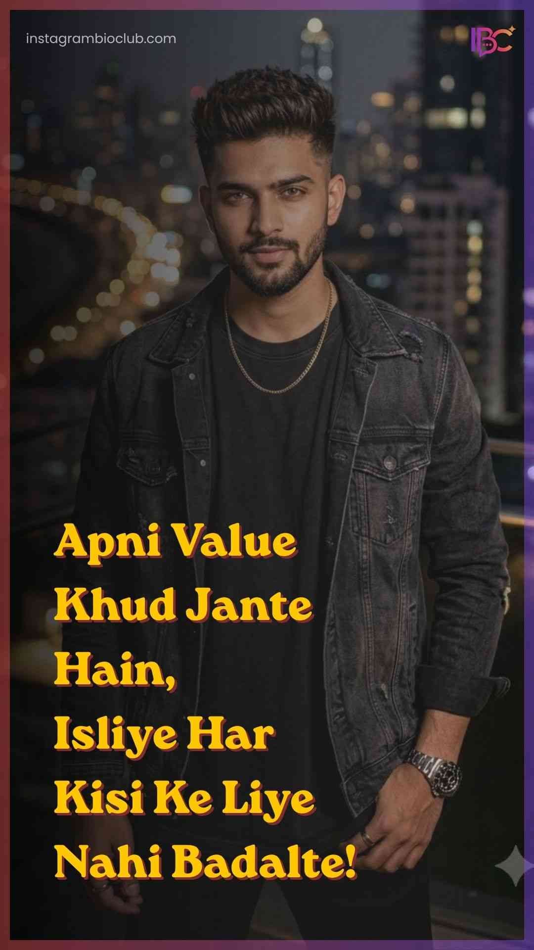 2 Line Attitude Shayari In Hindi​.1