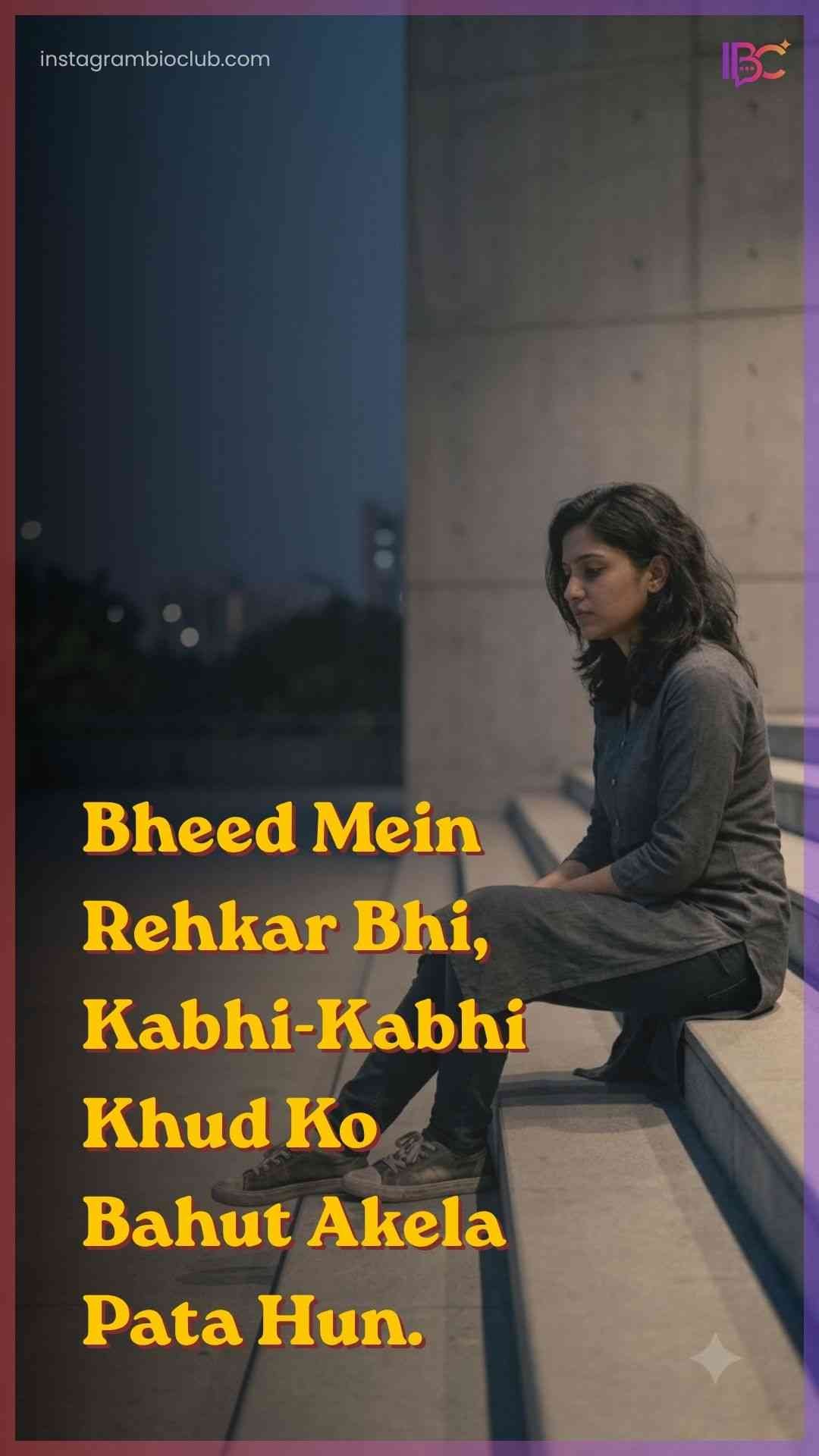 Alone Sad Status​