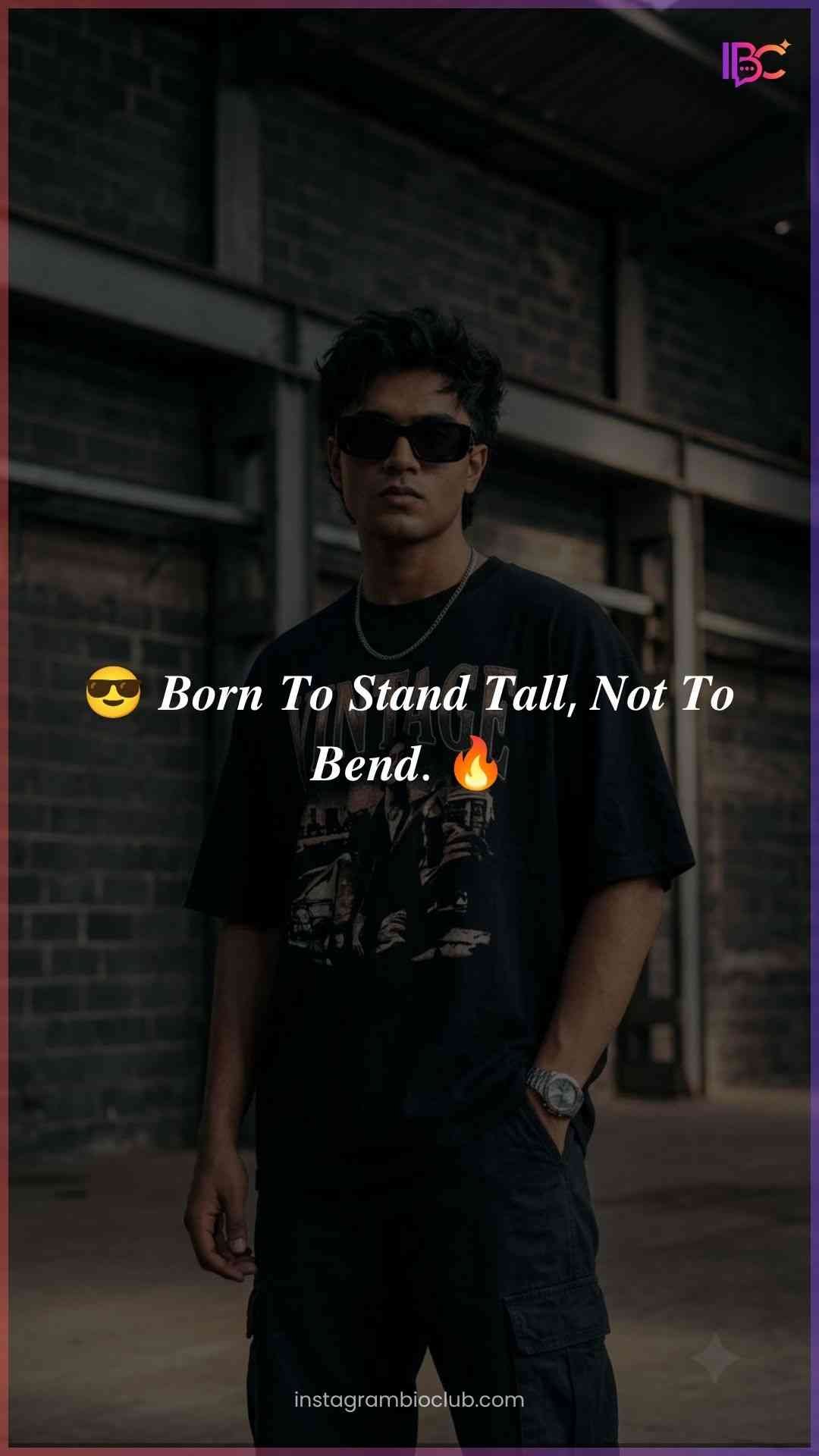 Attitude Caption For Boys​