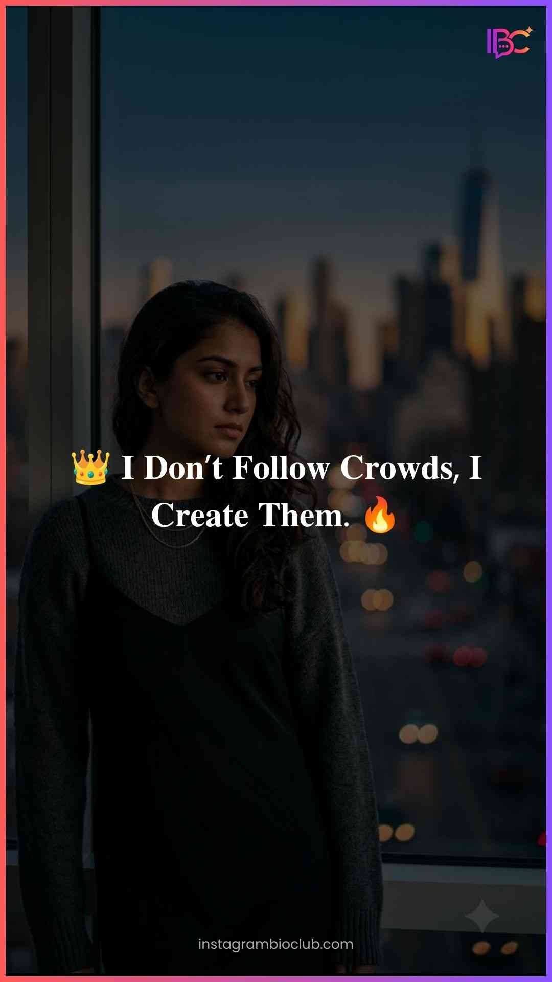 Attitude Captions For Instagram For Girl​