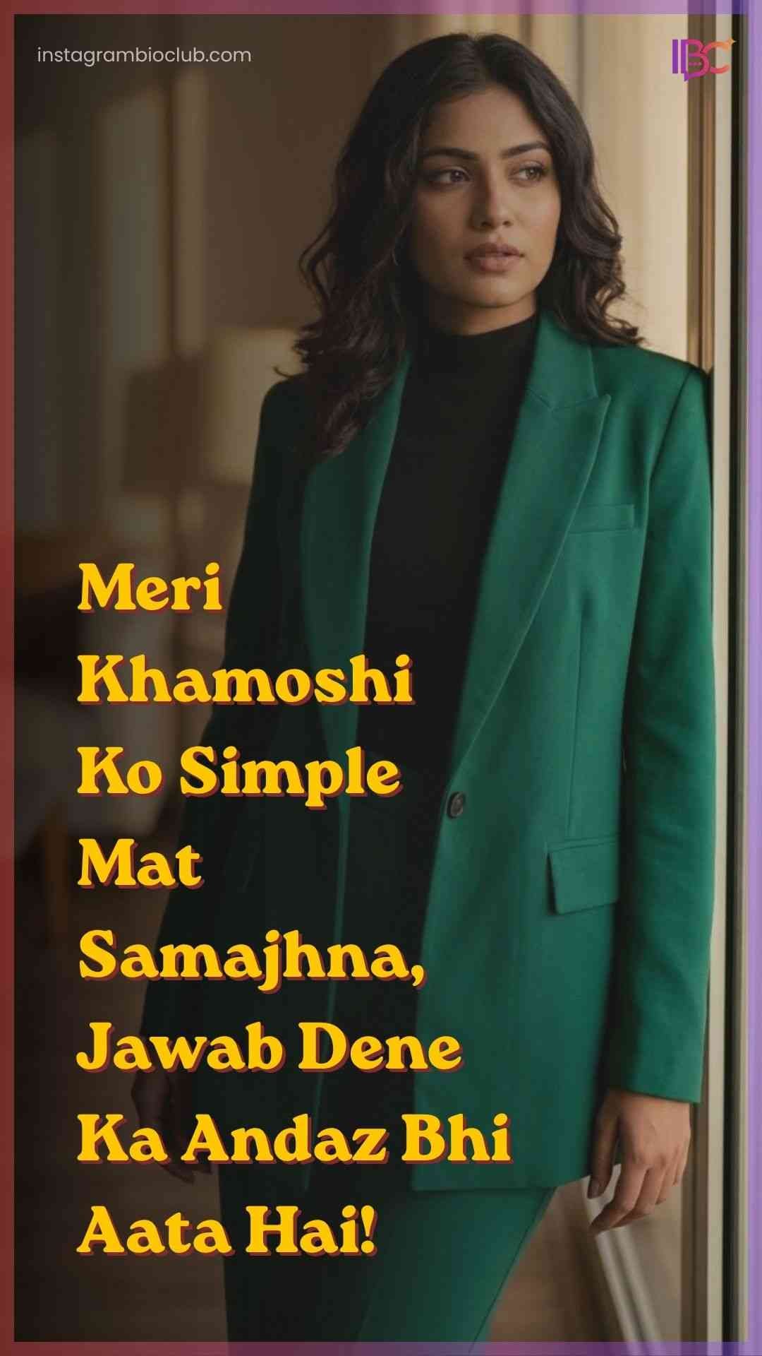 Attitude Girl Shayari​.1