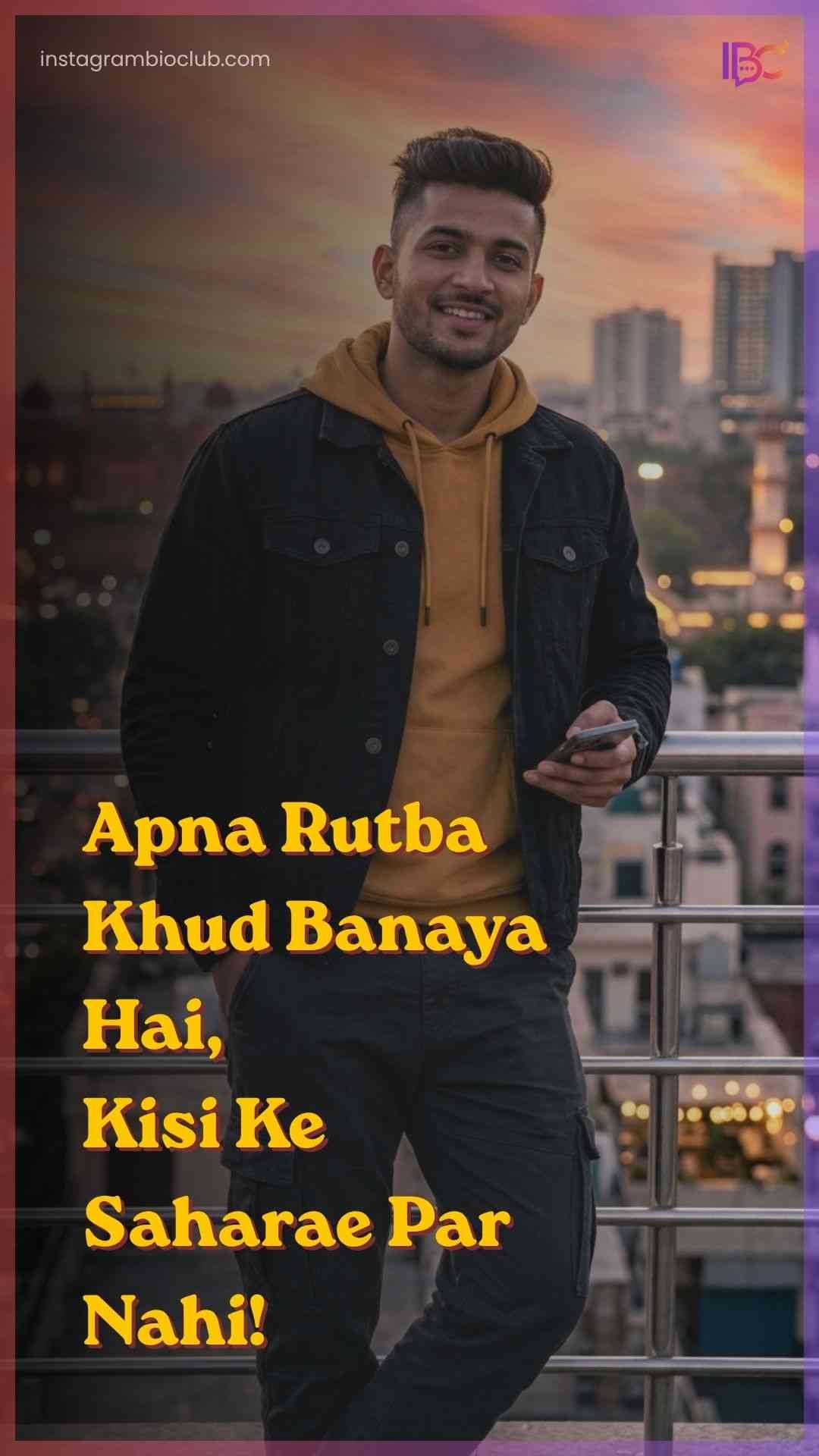 Attitude Shayari In Hindi For Boy​