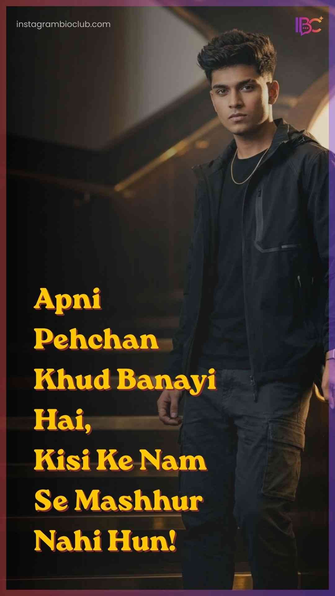 Attitude Shayari In Hindi​