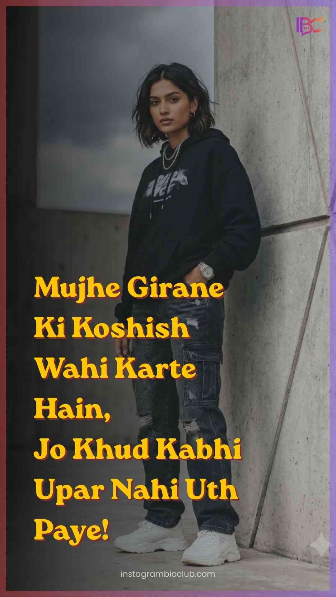 Attitude Status For Girls In Hindi​