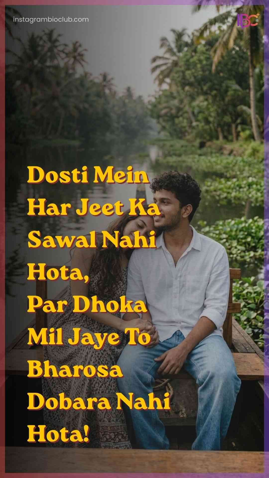 Bewafa Dost Shayari.1