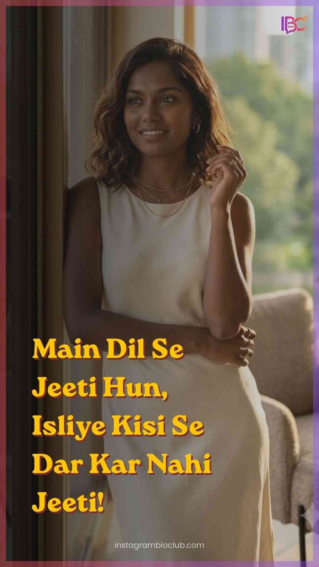 Bindass Attitude Status For Girls​