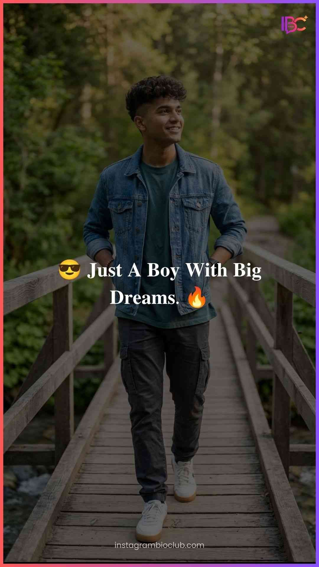 Boys Caption For Instagram