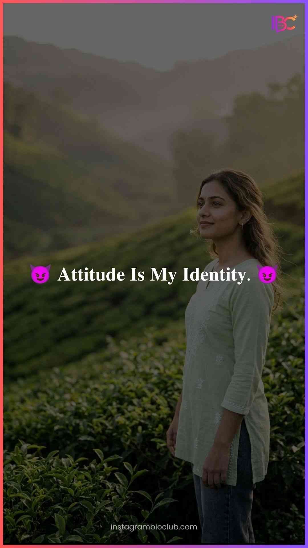 Caption For Girls Attitude​
