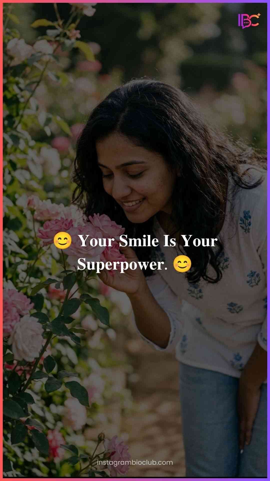 Caption For Girls Smile​