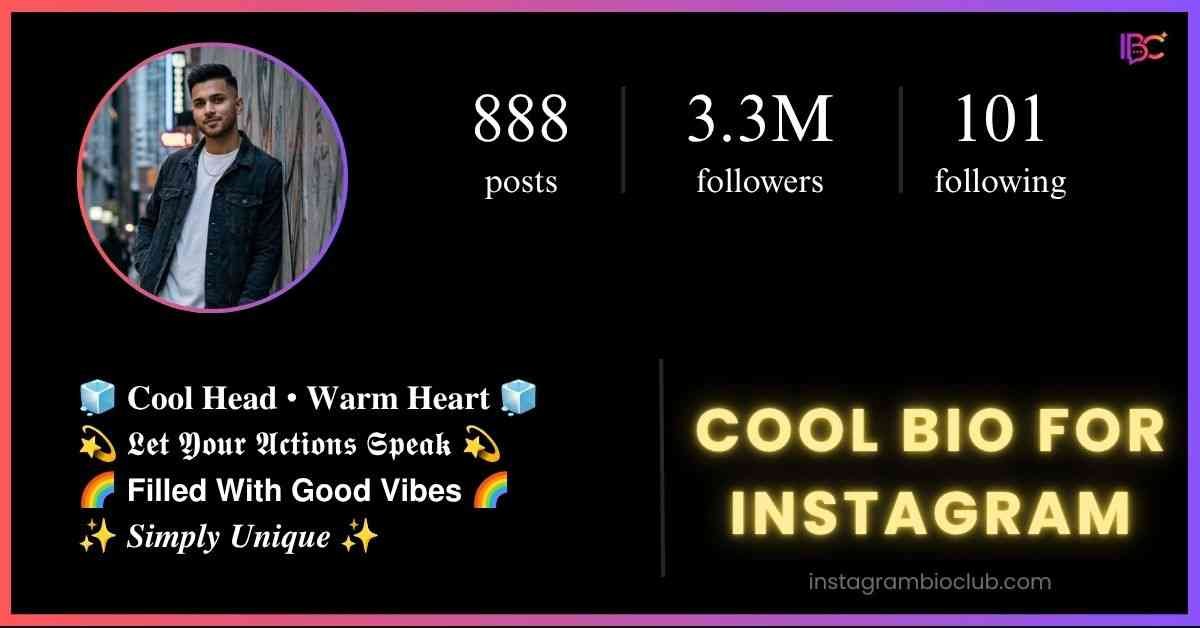 Cool Bio For Instagram
