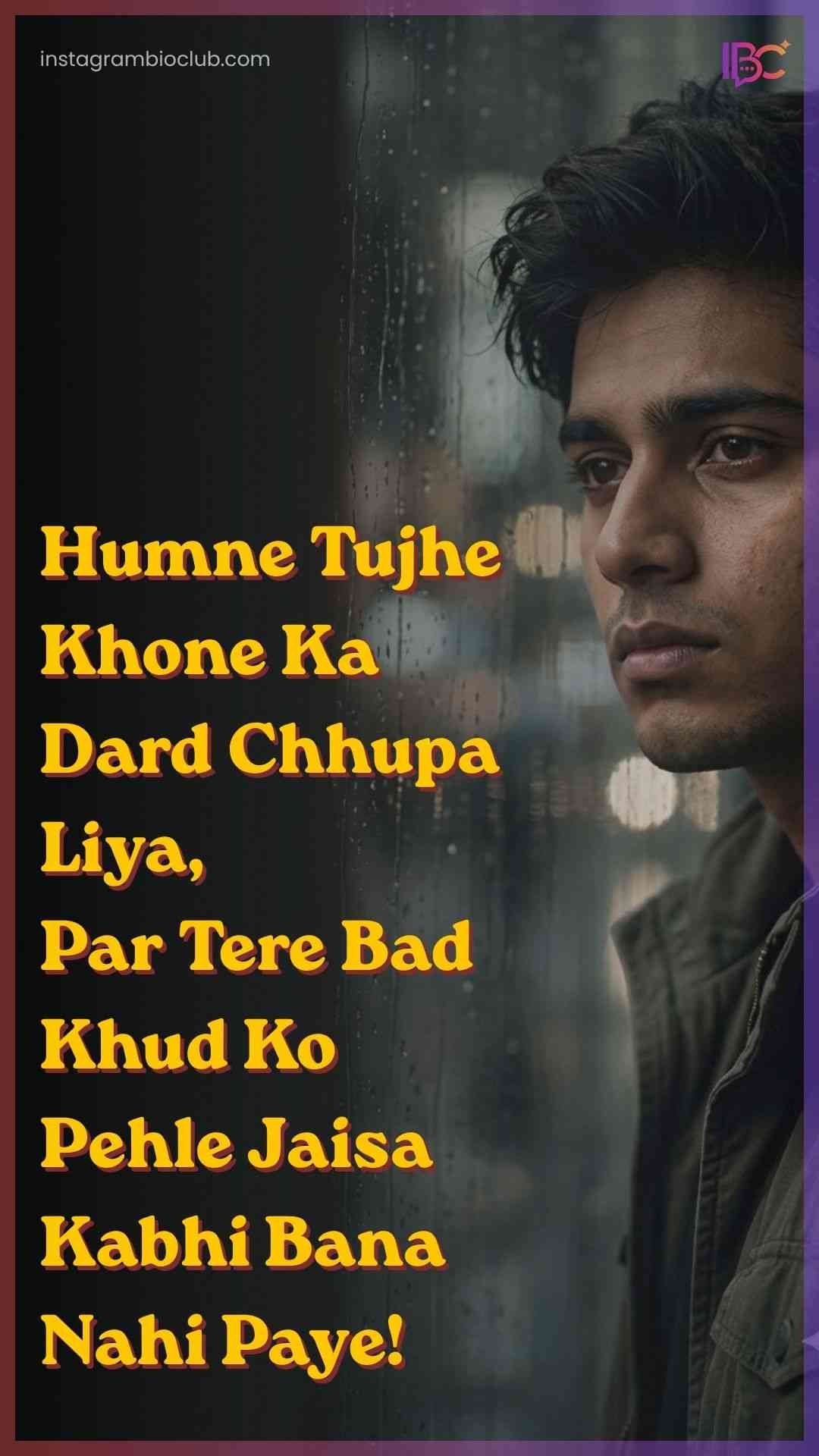 Dard Bhari Bewafa Shayari​.1