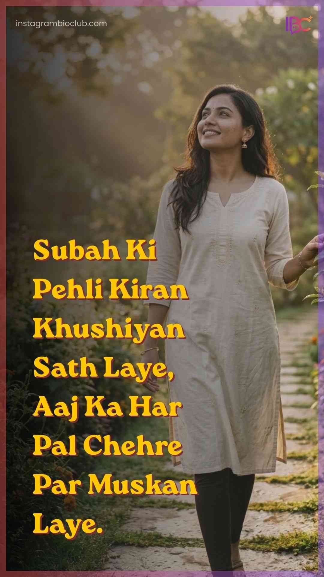 Good Morning Images Quotes In Hindi​
