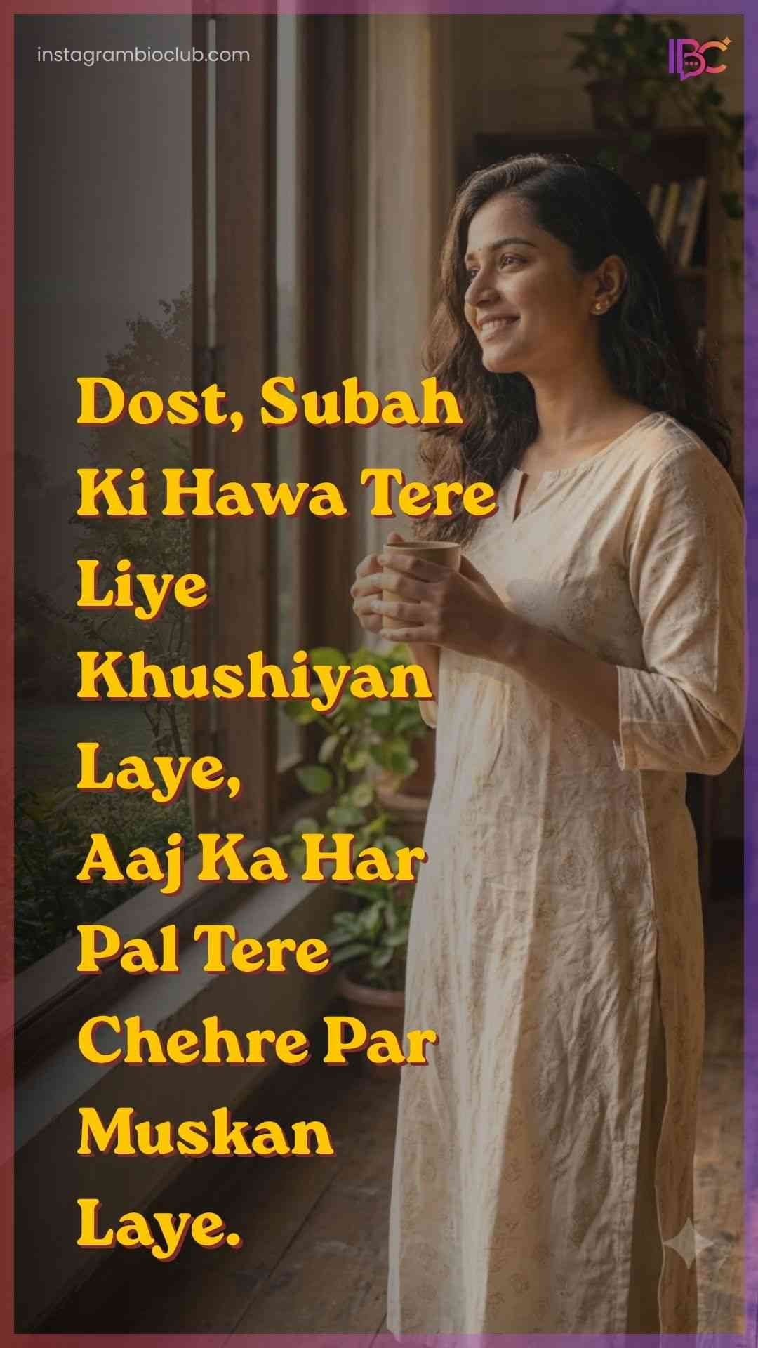 Good Morning Quotes In Hindi For Friends​