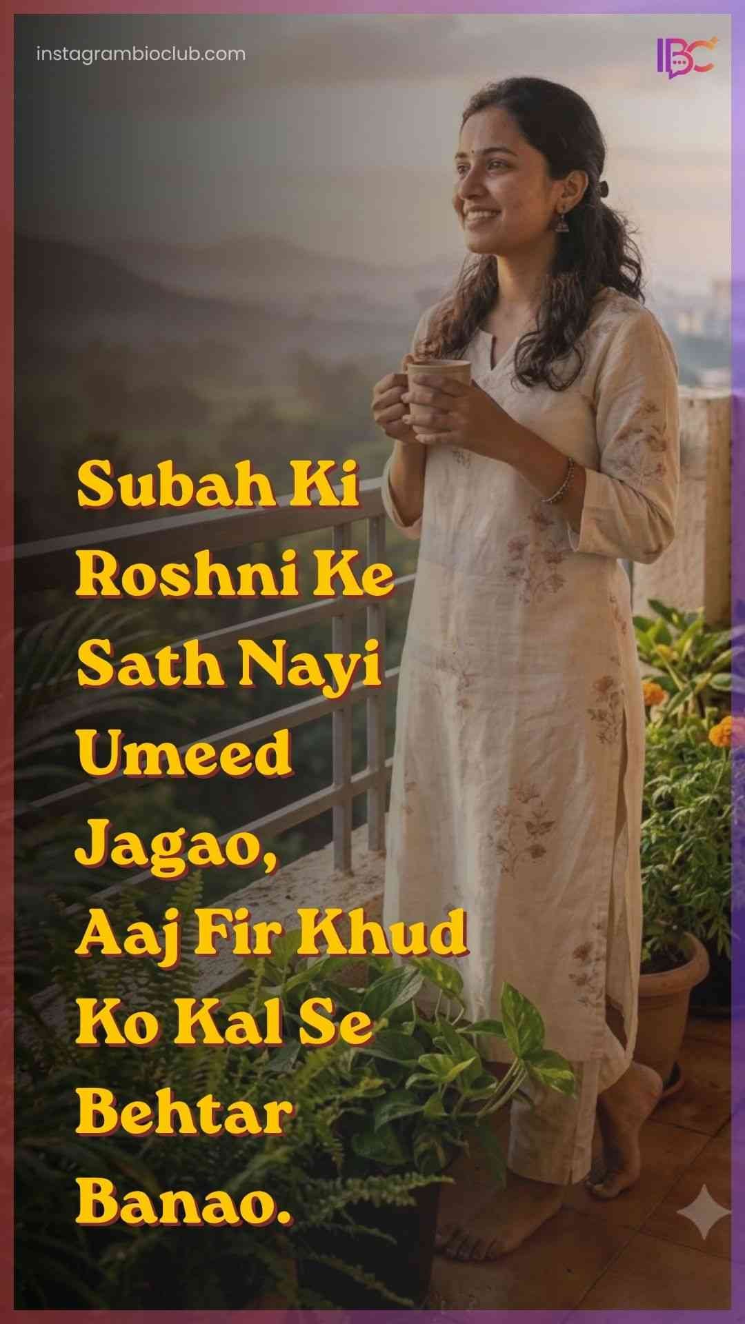 Good Morning Quotes In Hindi