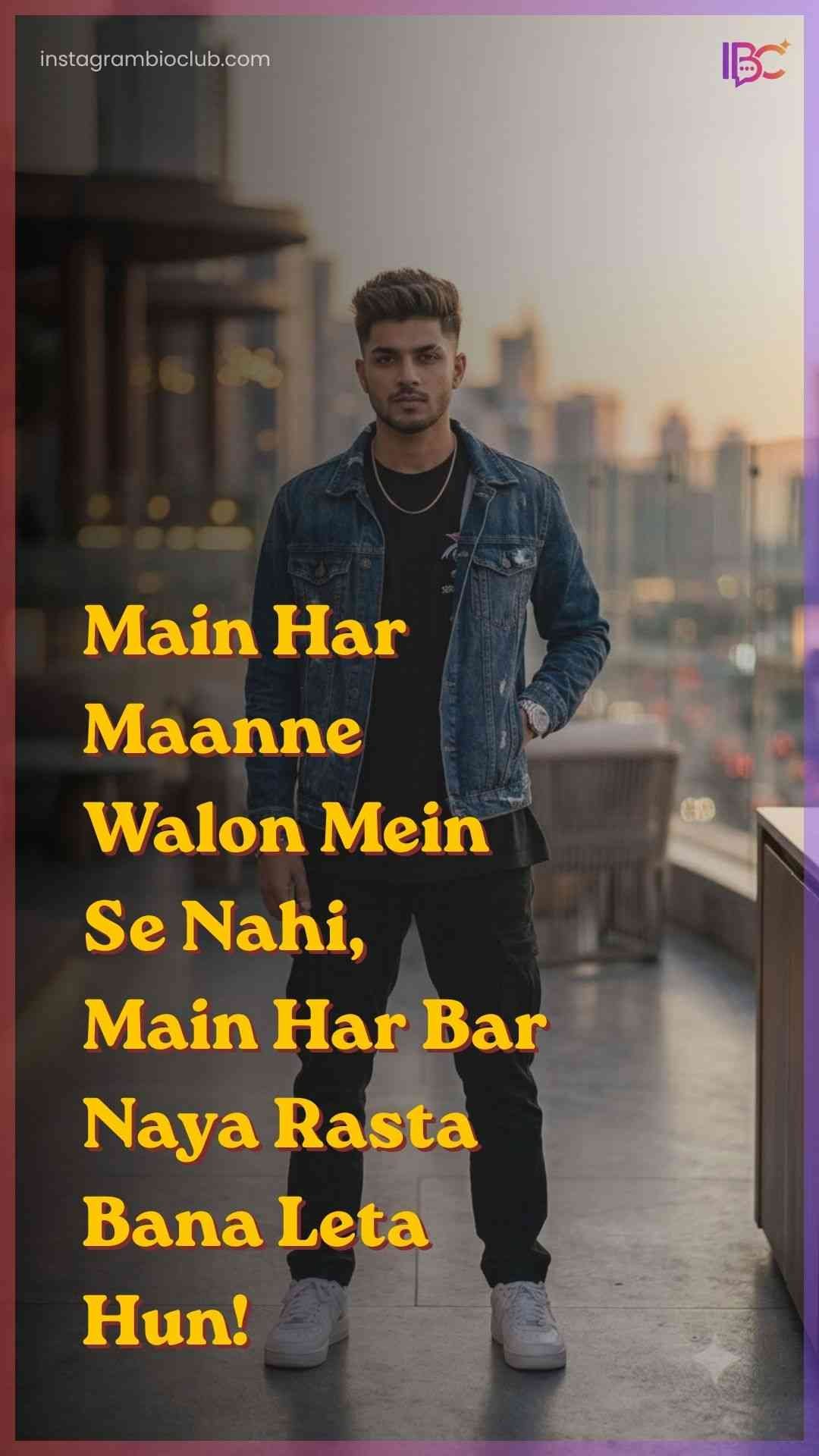 Hindi Attitude Status For Boys​