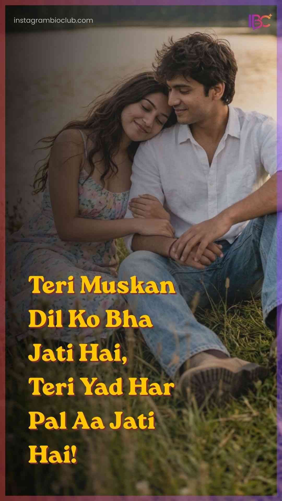 Hindi Love Shayari In English​
