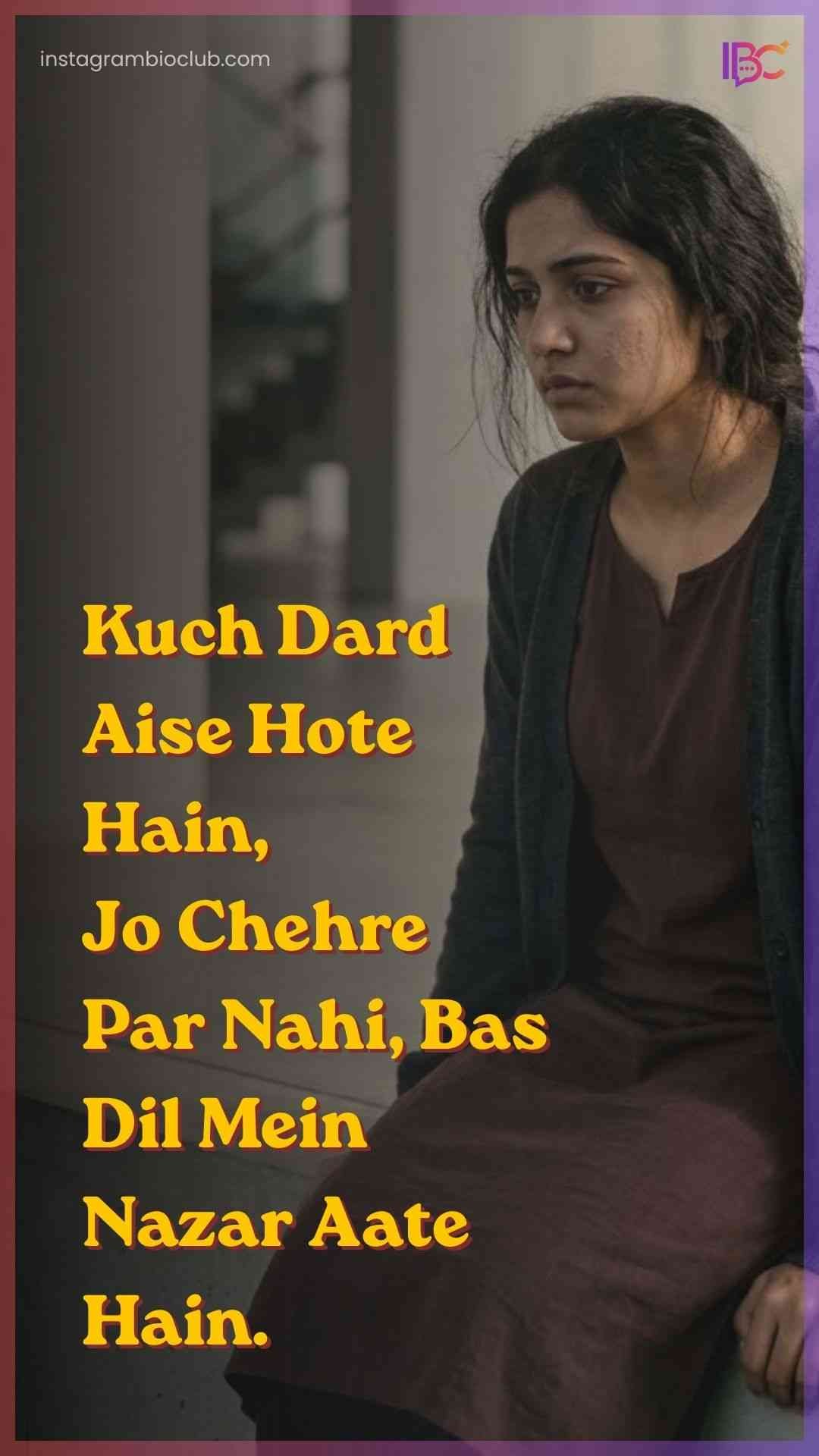 Hindi Sad Shayari In English​