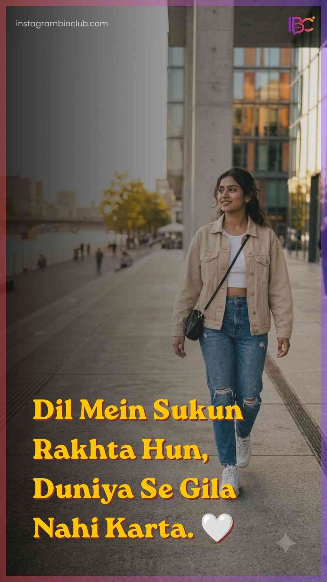 Hindi Shayari For Instagram Bio​