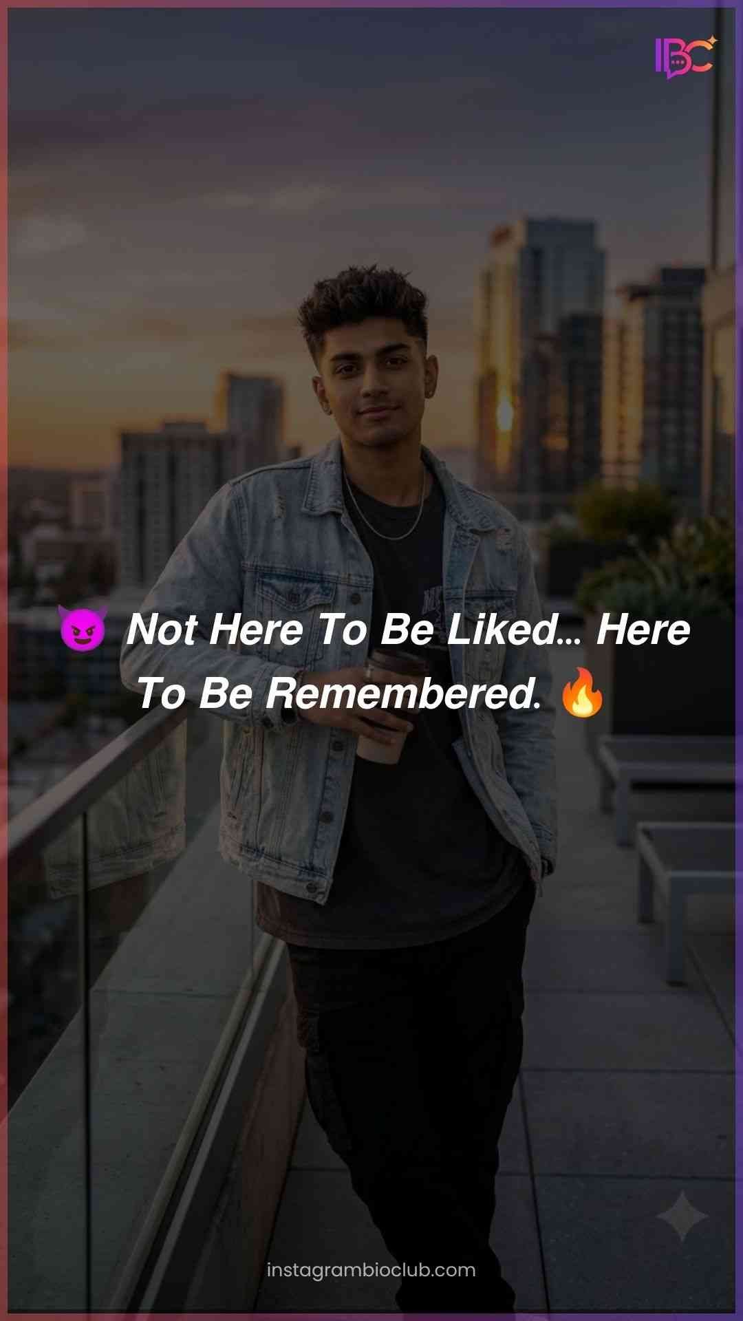 Insta Captions For Boys Attitude
