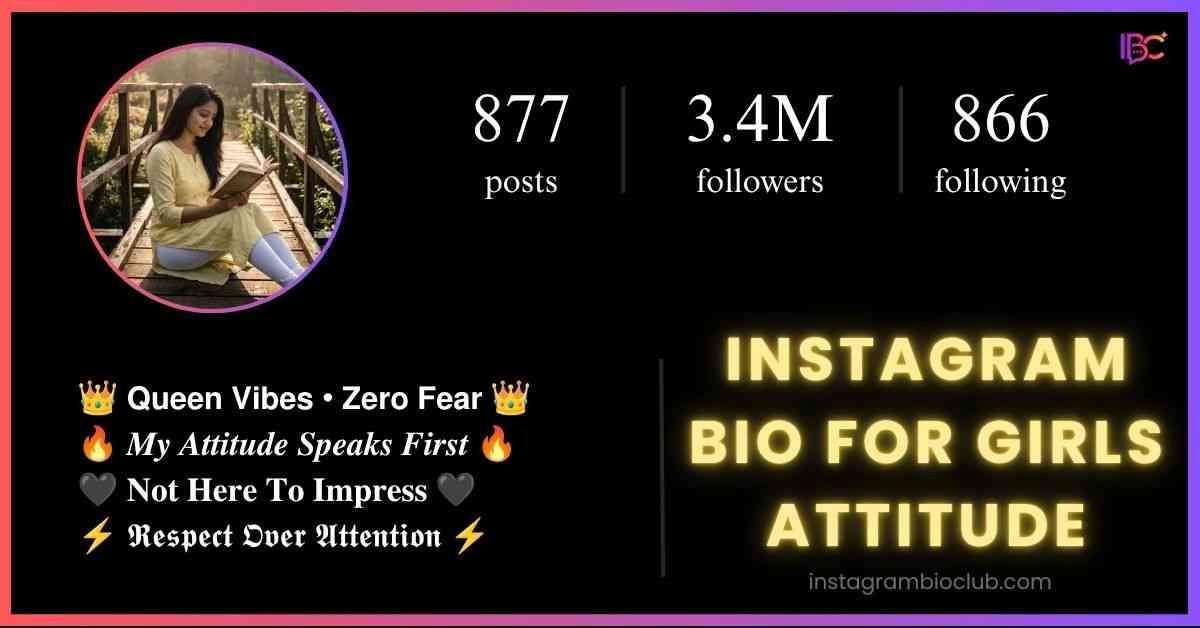 Instagram Bio For Girls Attitude