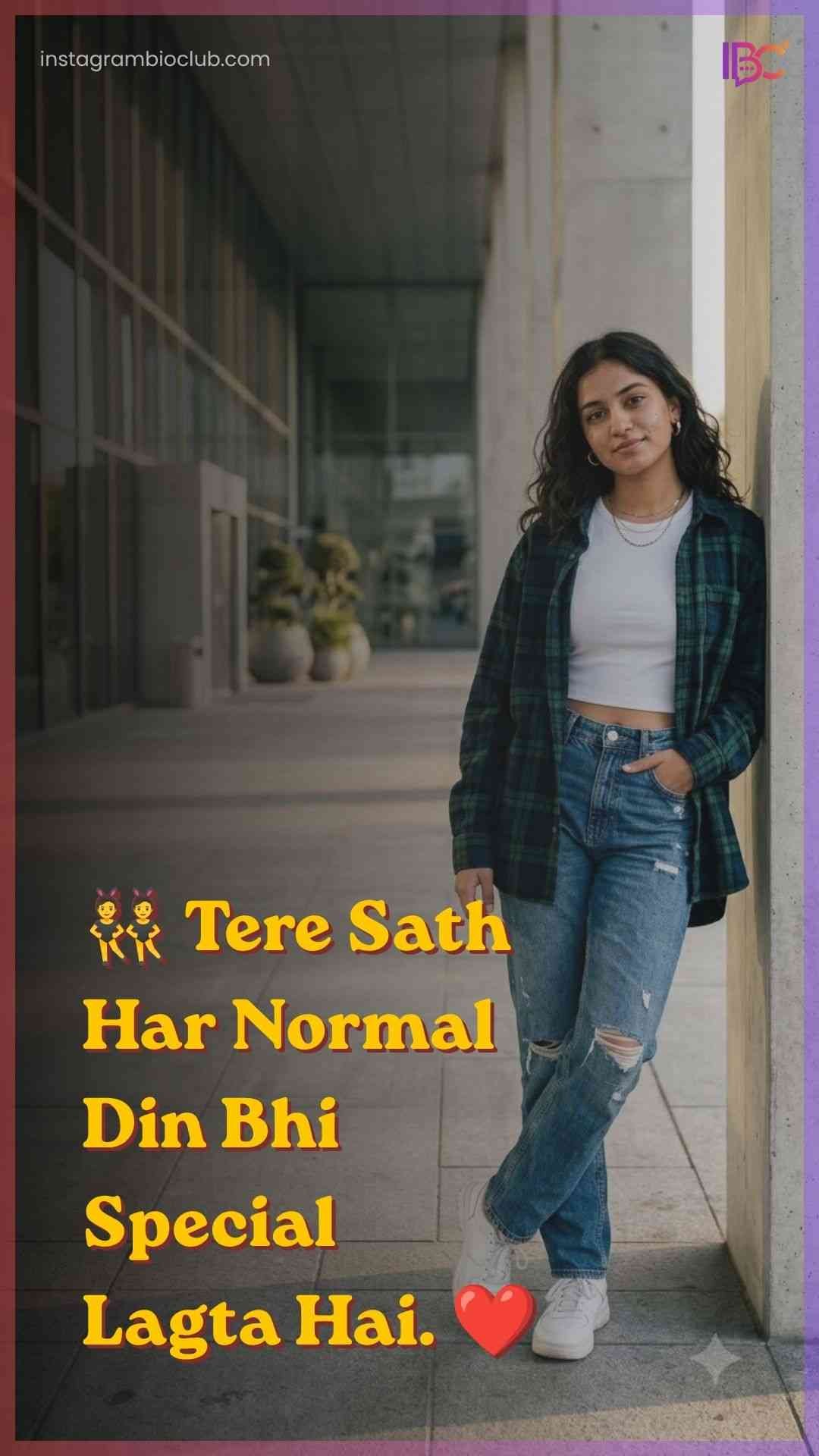 One Line Caption For Best Friend In Hindi