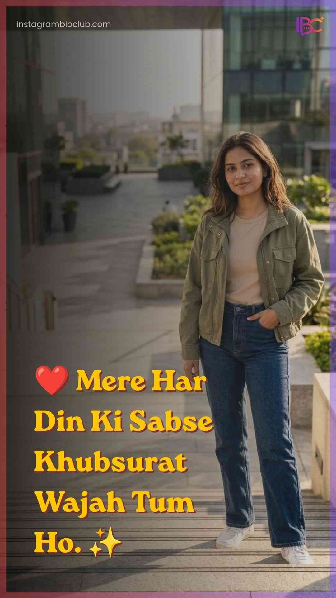One Line Caption For Husband In Hindi​