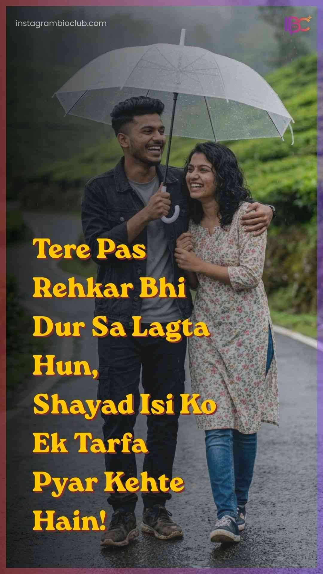 One Sided Love Shayari In Hindi​.1