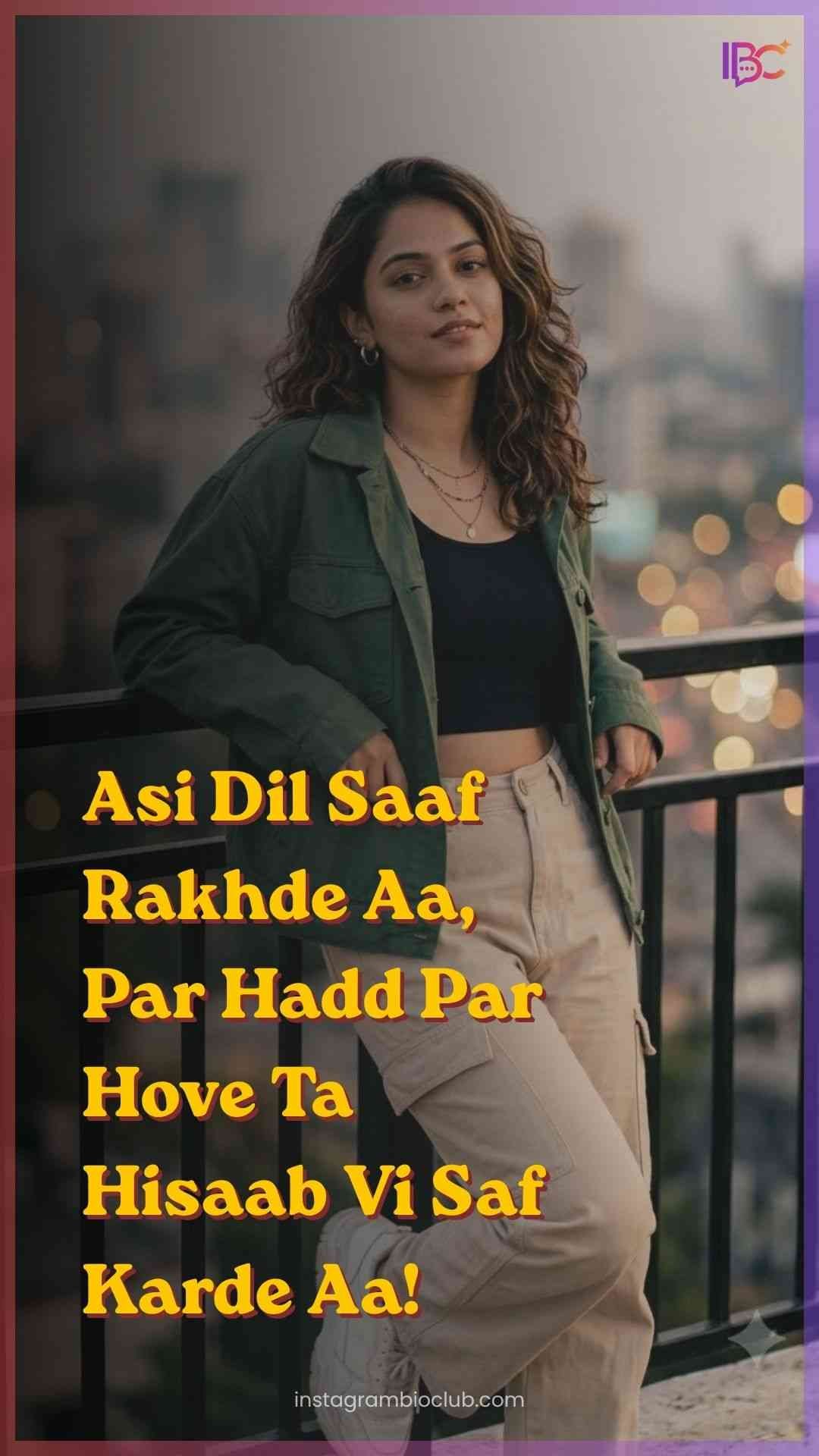Punjabi Attitude Status For Girls​.1