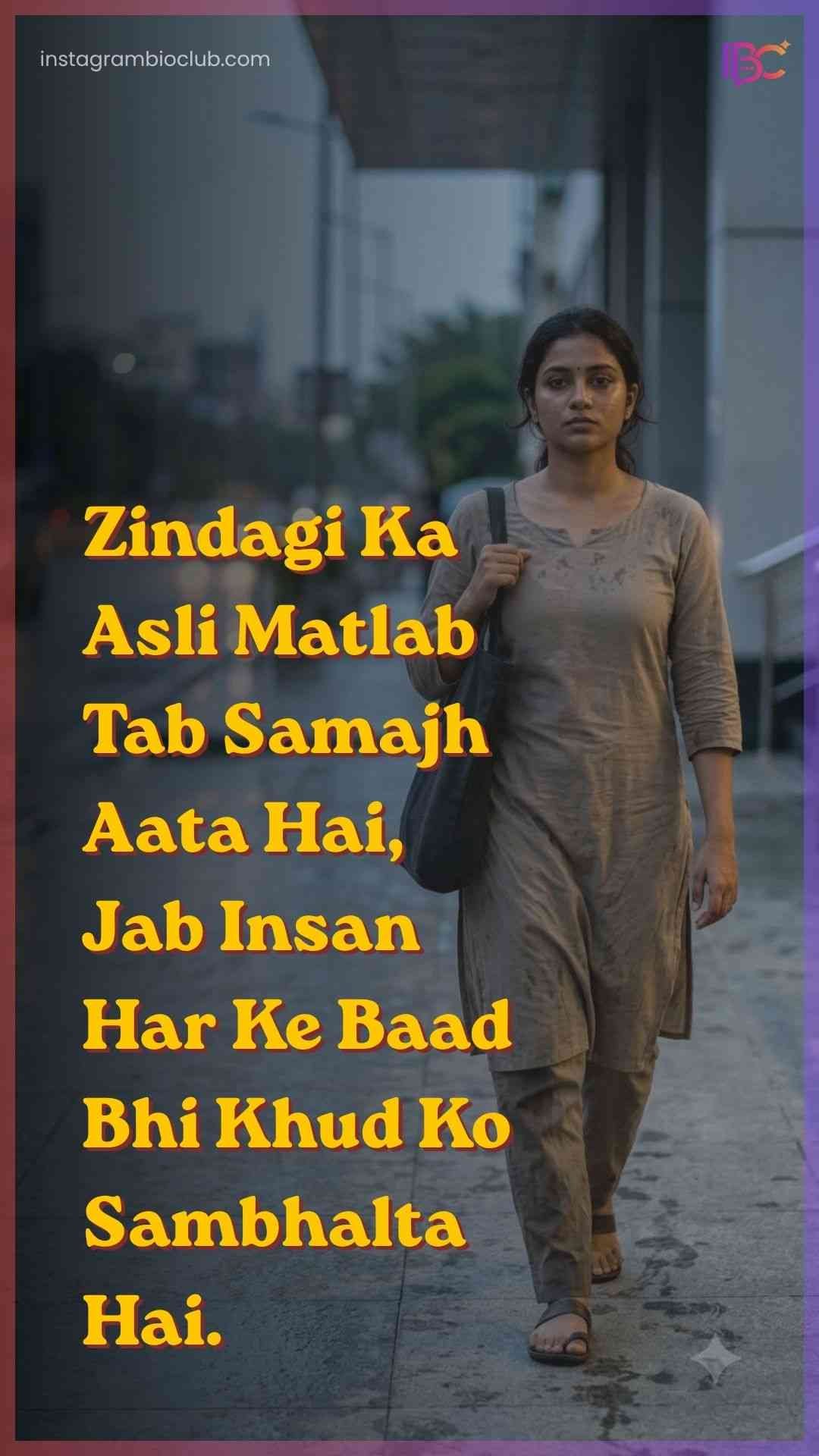 Reality Meaningful Quotes On Life In Hindi​