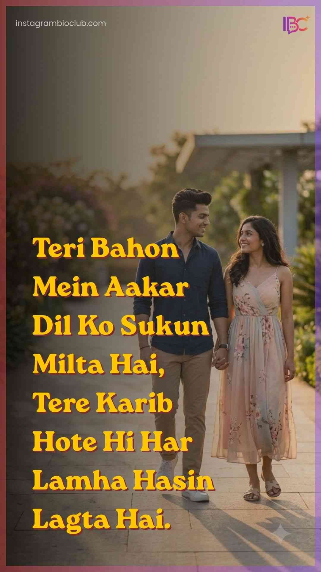 Romantic Love Shayari​