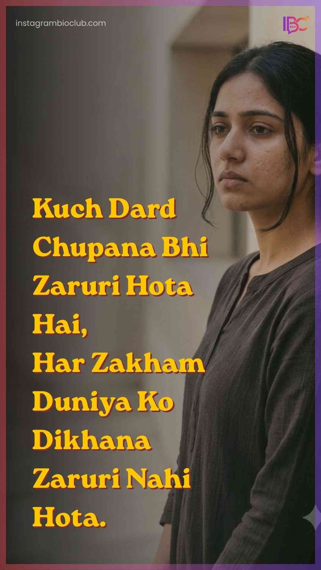 Sad Shayari English In Hindi​