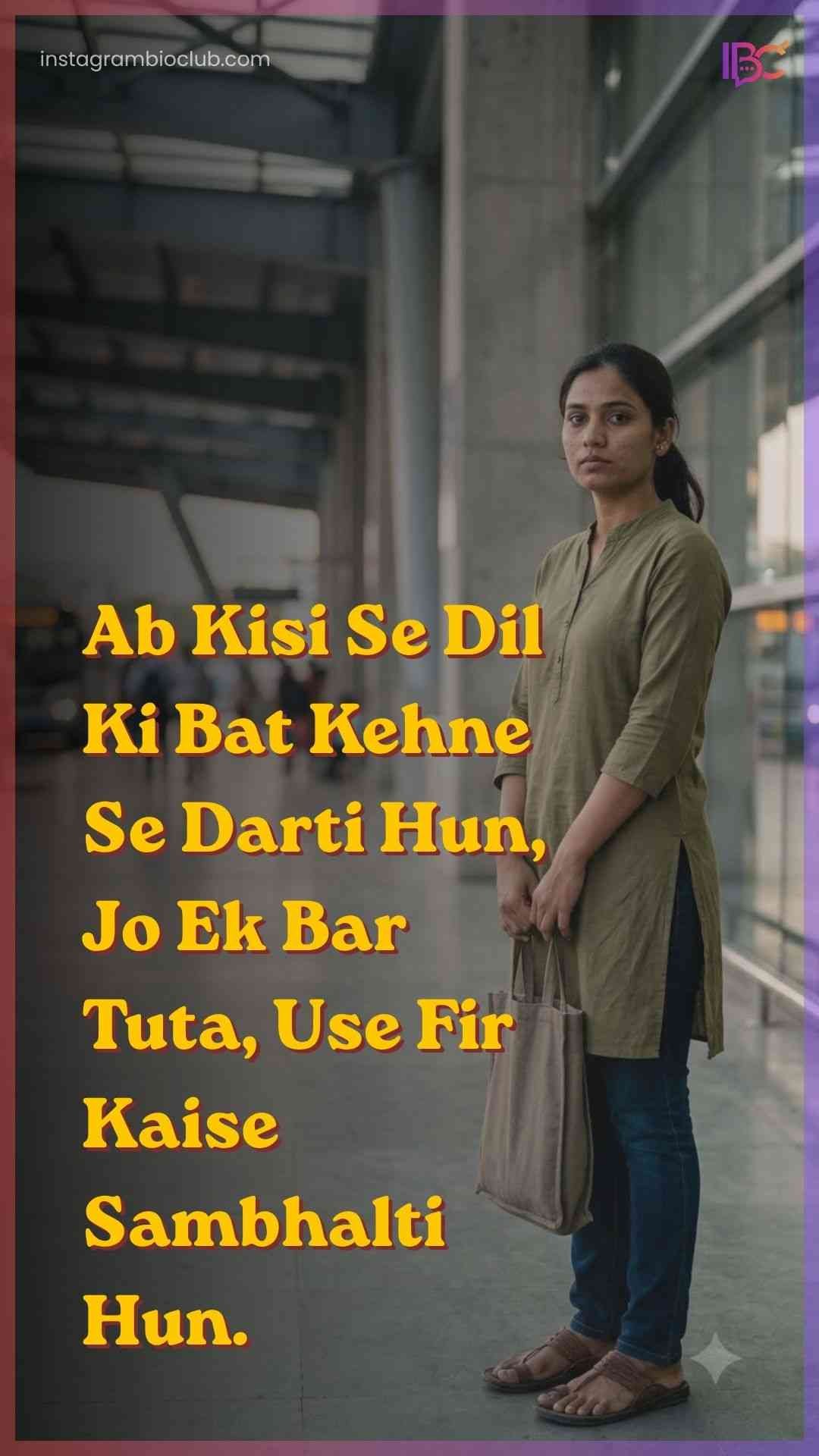 Sad Shayari For Girls​.1