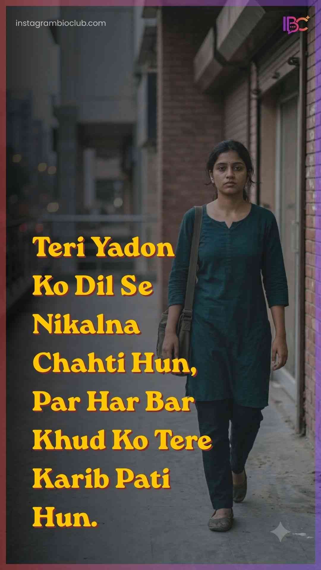 Sad Shayari For Girls​