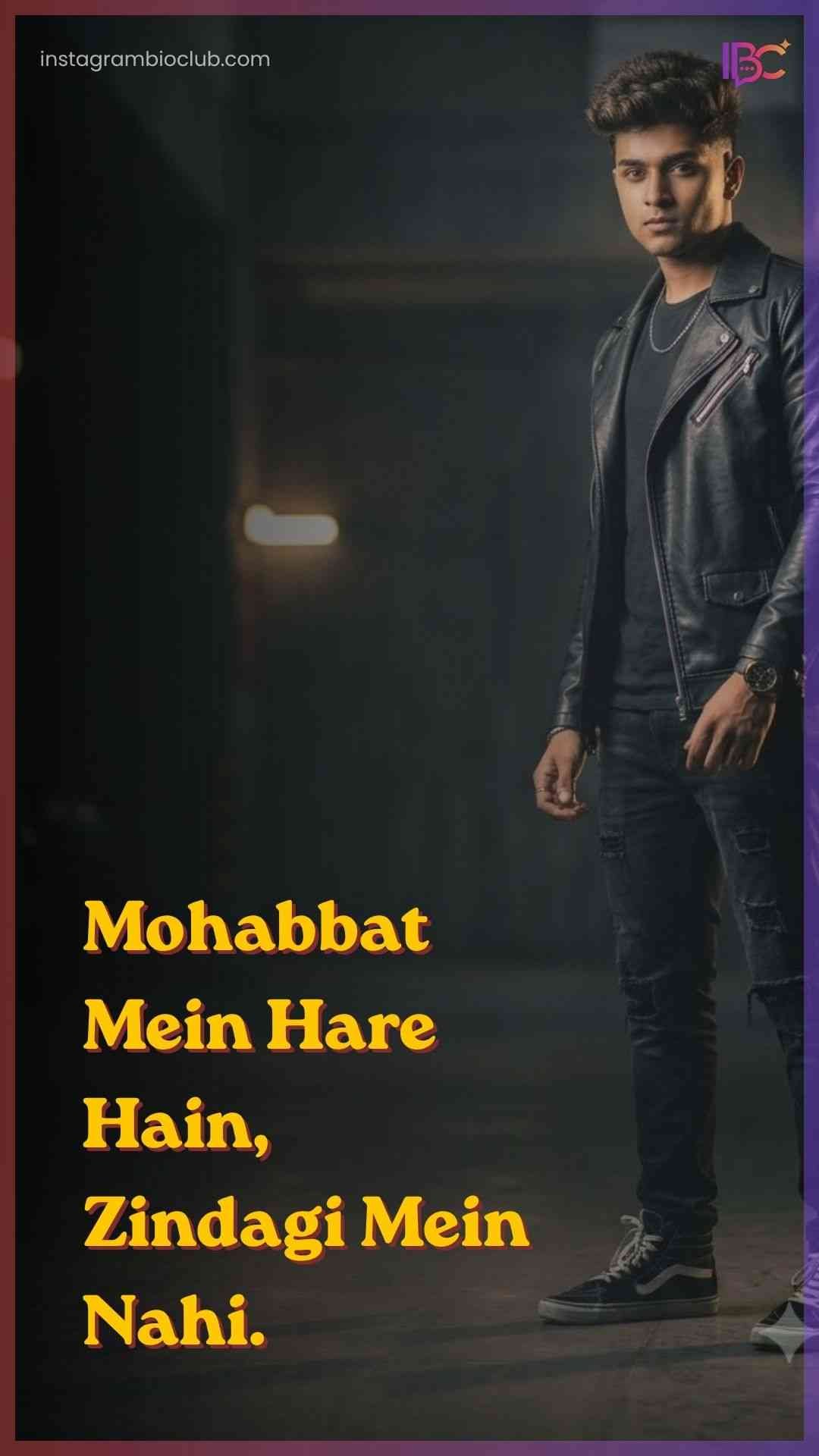 Sad Shayari In Hindi Attitude​.1