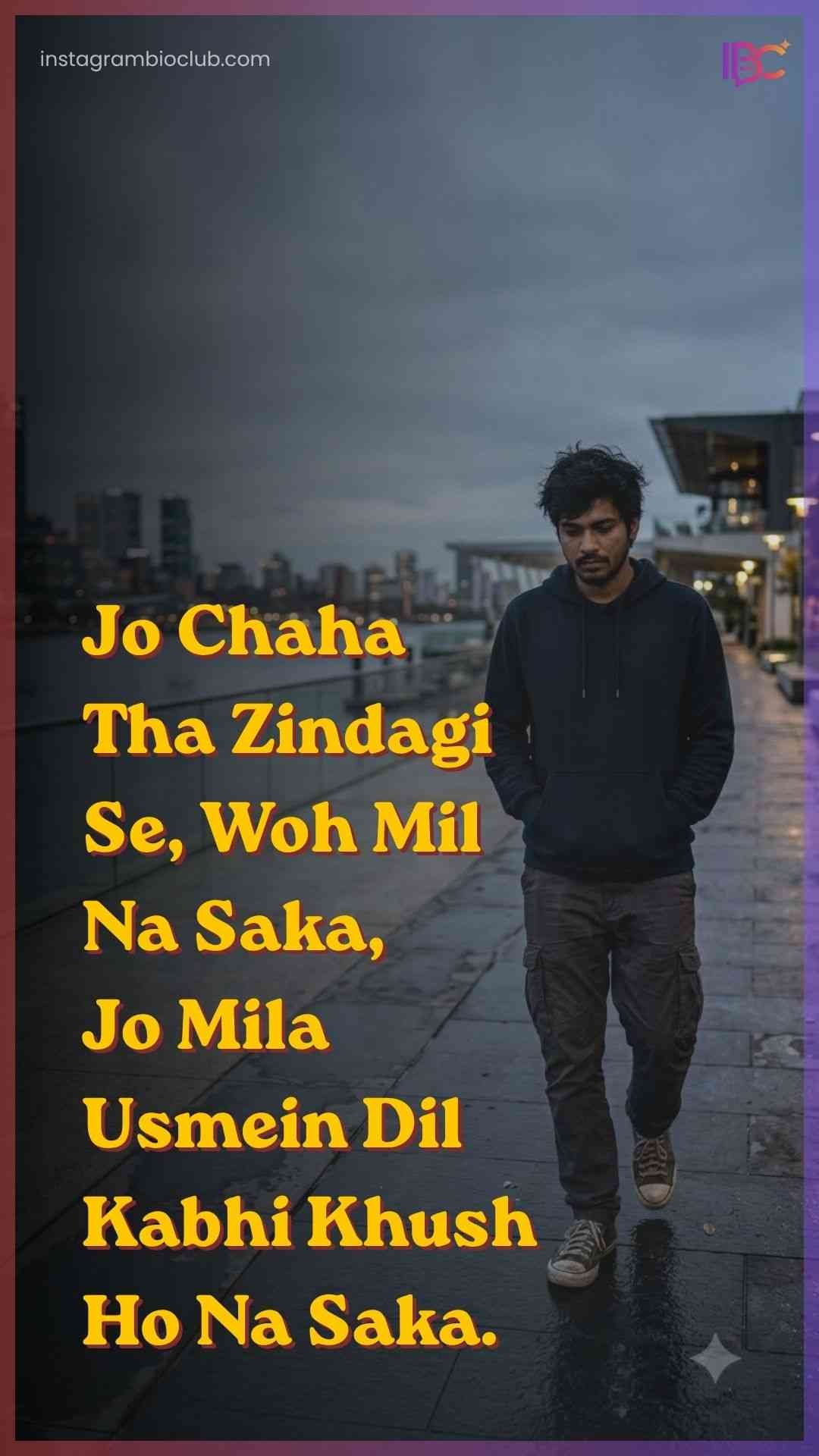 Sad Shayari On Life​.1