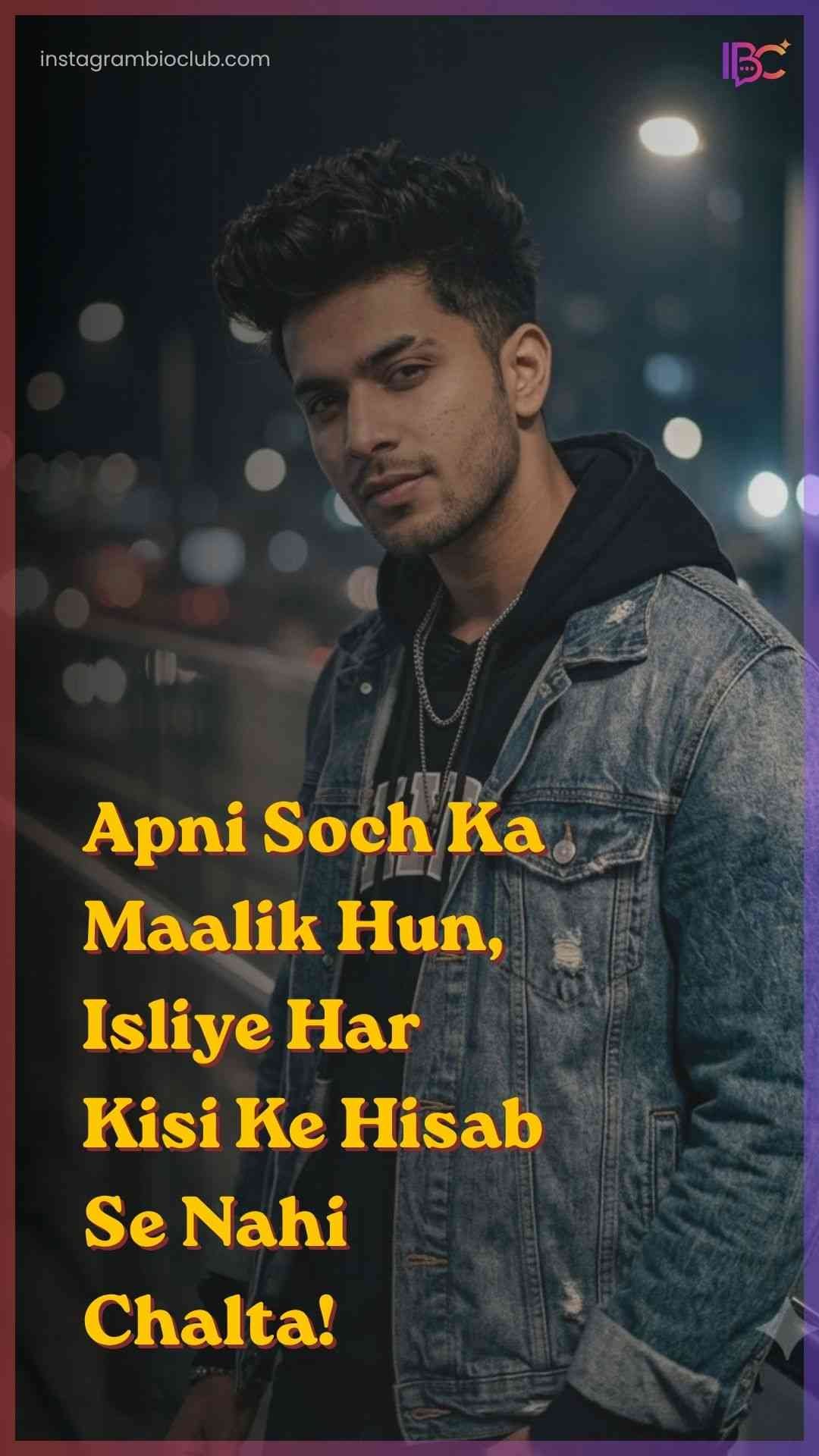 Shayari Attitude In Hindi​