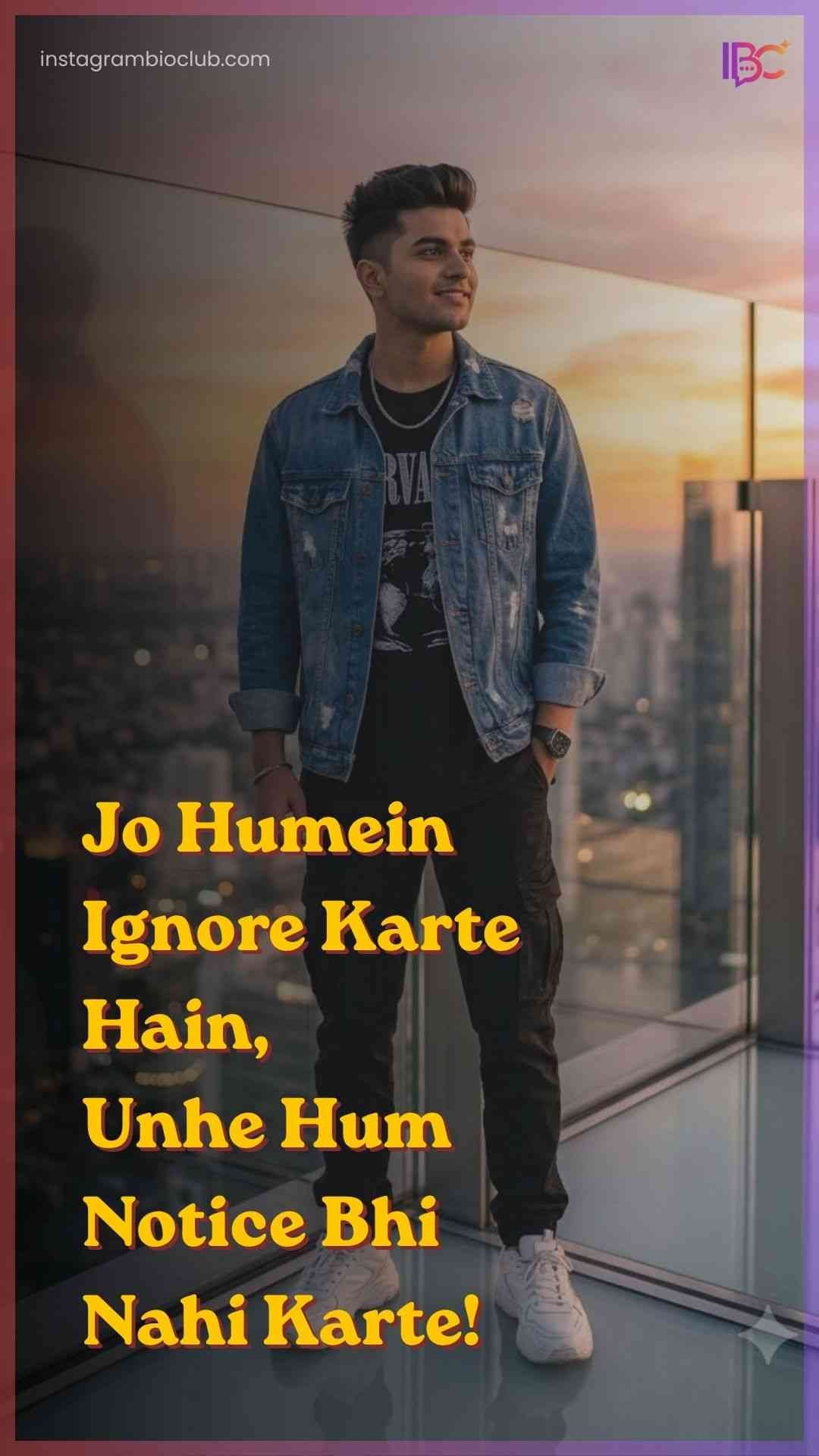 Two Line Attitude Shayari In Hindi​.1