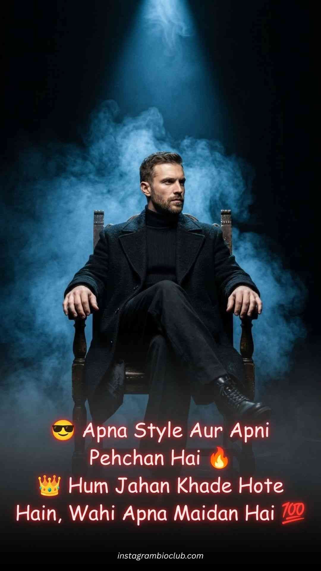 Attitude Status In Hindi 2 Line For Boy​