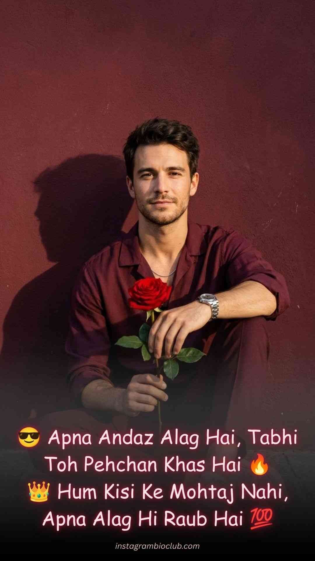 Best Attitude Status In Hindi For Boy​
