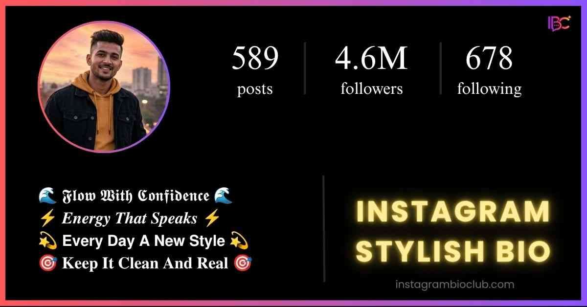 Instagram Stylish Bio | Cool, Attitude, VIP & Unique Ideas