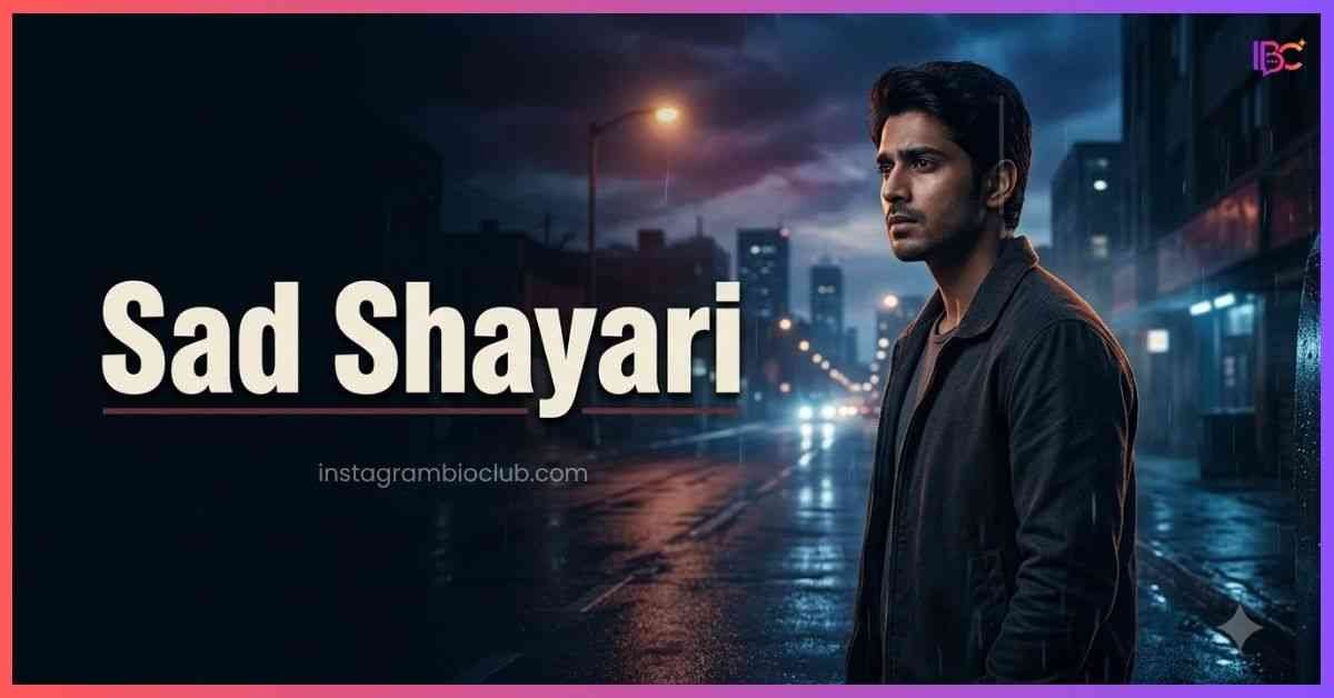 Sad Shayari 551+ Deep & Emotional Pain Shayari