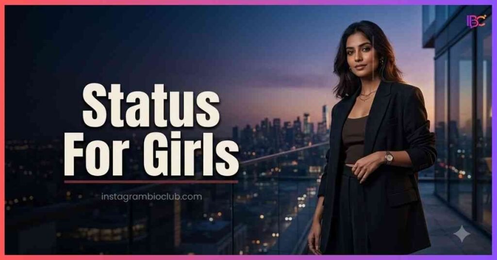 Status For Girls | 876+ Cute, Attitude & Stylish Girl Status Status For Girls | 876+ Cute, Attitude & Stylish Girl Status